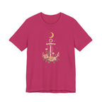 Celestial Blooming Anchor T-Shirt