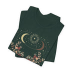 Celestial Blossom Graphic T-Shirt