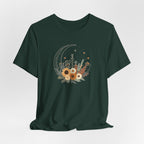 Celestial Sunflower Floral T-Shirt