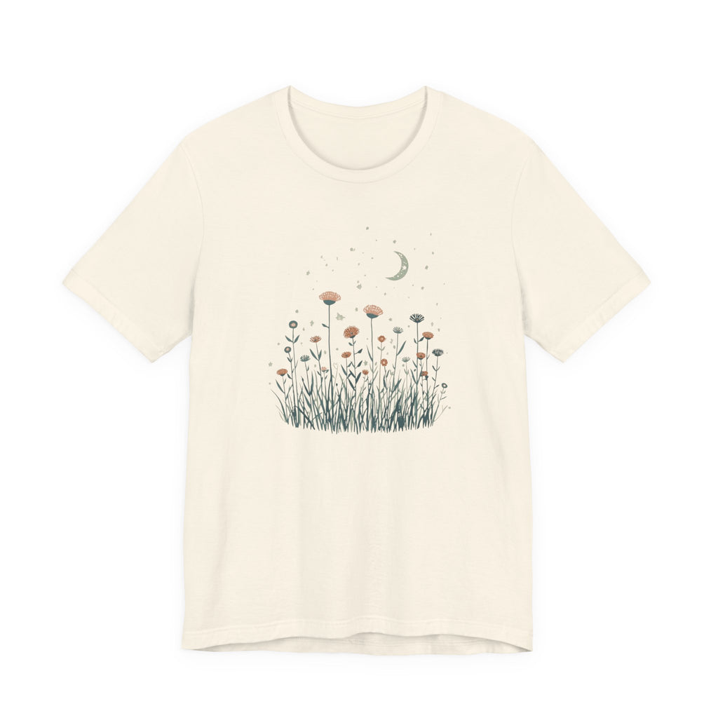 Moonlit Wildflower Meadow T-Shirt