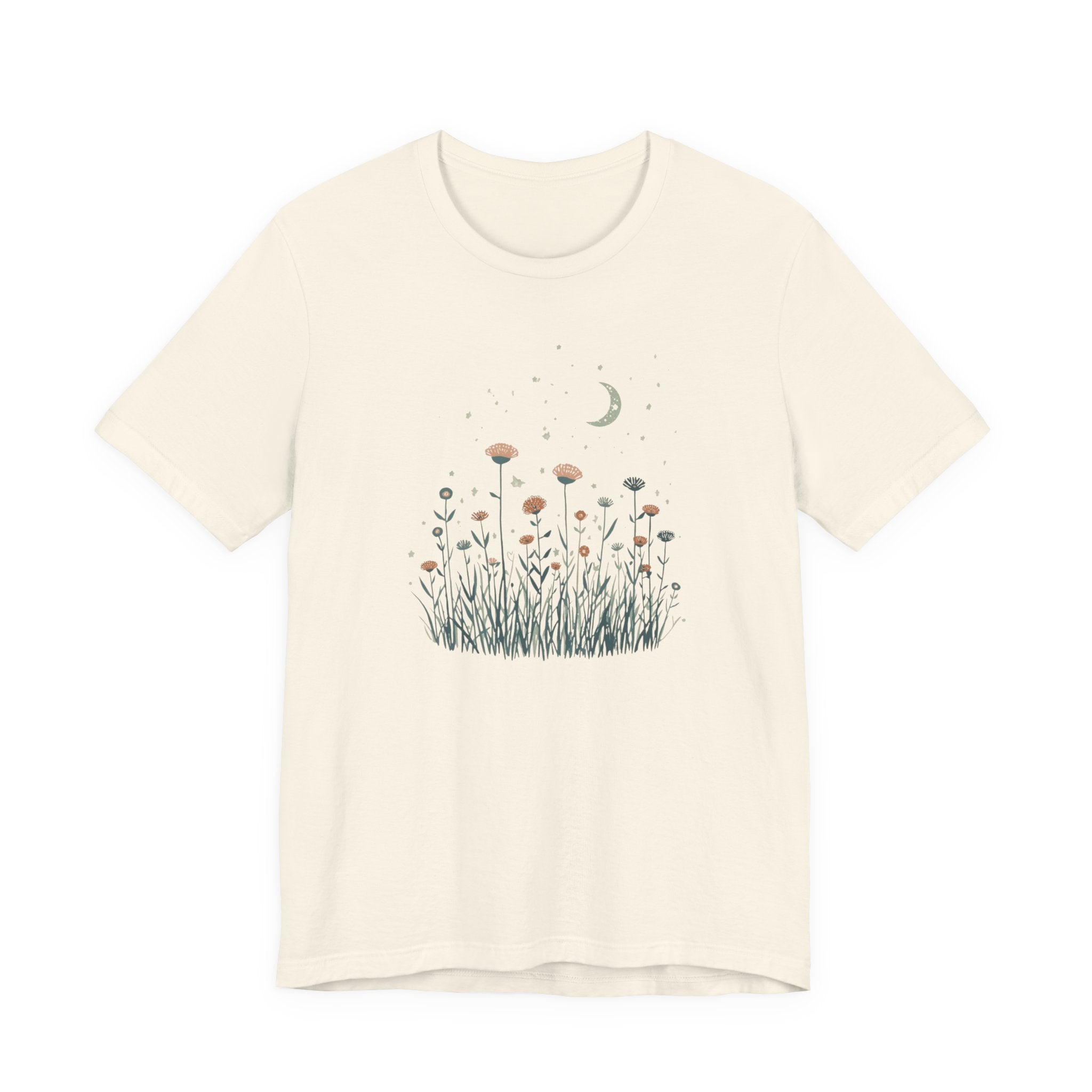 Moonlit Wildflower Meadow T-Shirt
