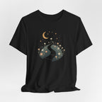 Moonlit Wildflower Path Graphic T-Shirt