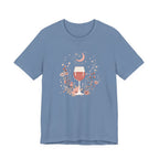 Celestial Rosé & Blush Florals Graphic T-Shirt