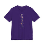 Wildflowers and Crescent Moon T-Shirt