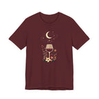 Celestial Wine & Wildflowers Graphic T-Shirt