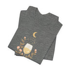Celestial Wine & Blush Florals Graphic T-Shirt