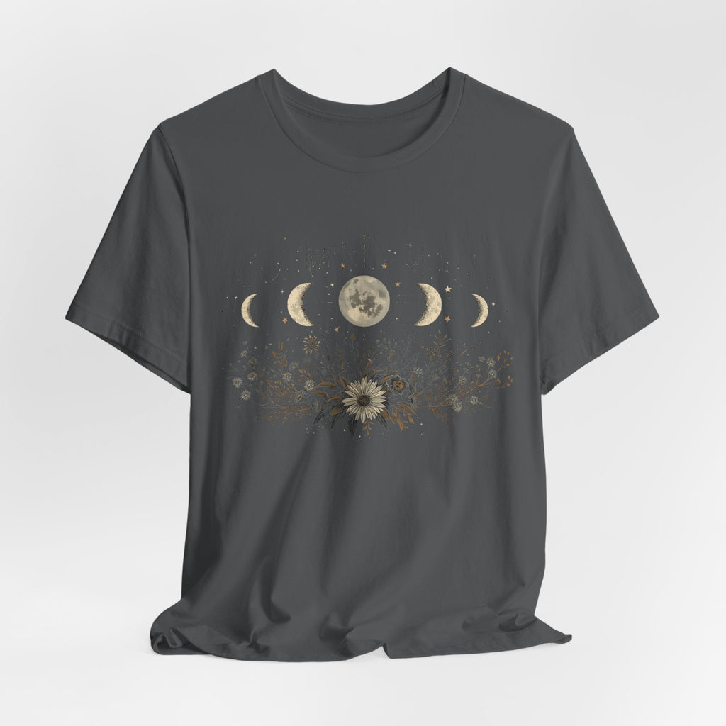 Moon Phases and Wildflowers T-Shirt