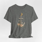 Celestial Blooming Anchor T-Shirt