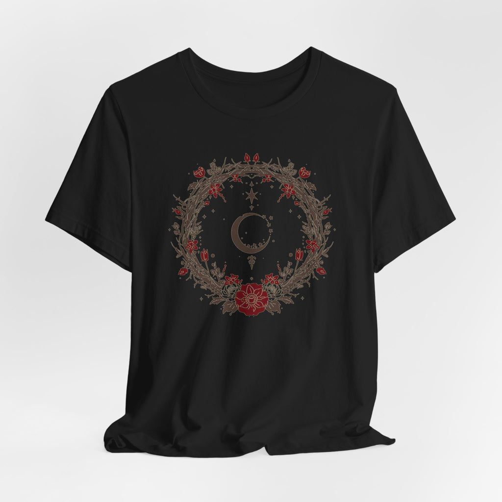 Gothic Celestial Wreath T-Shirt