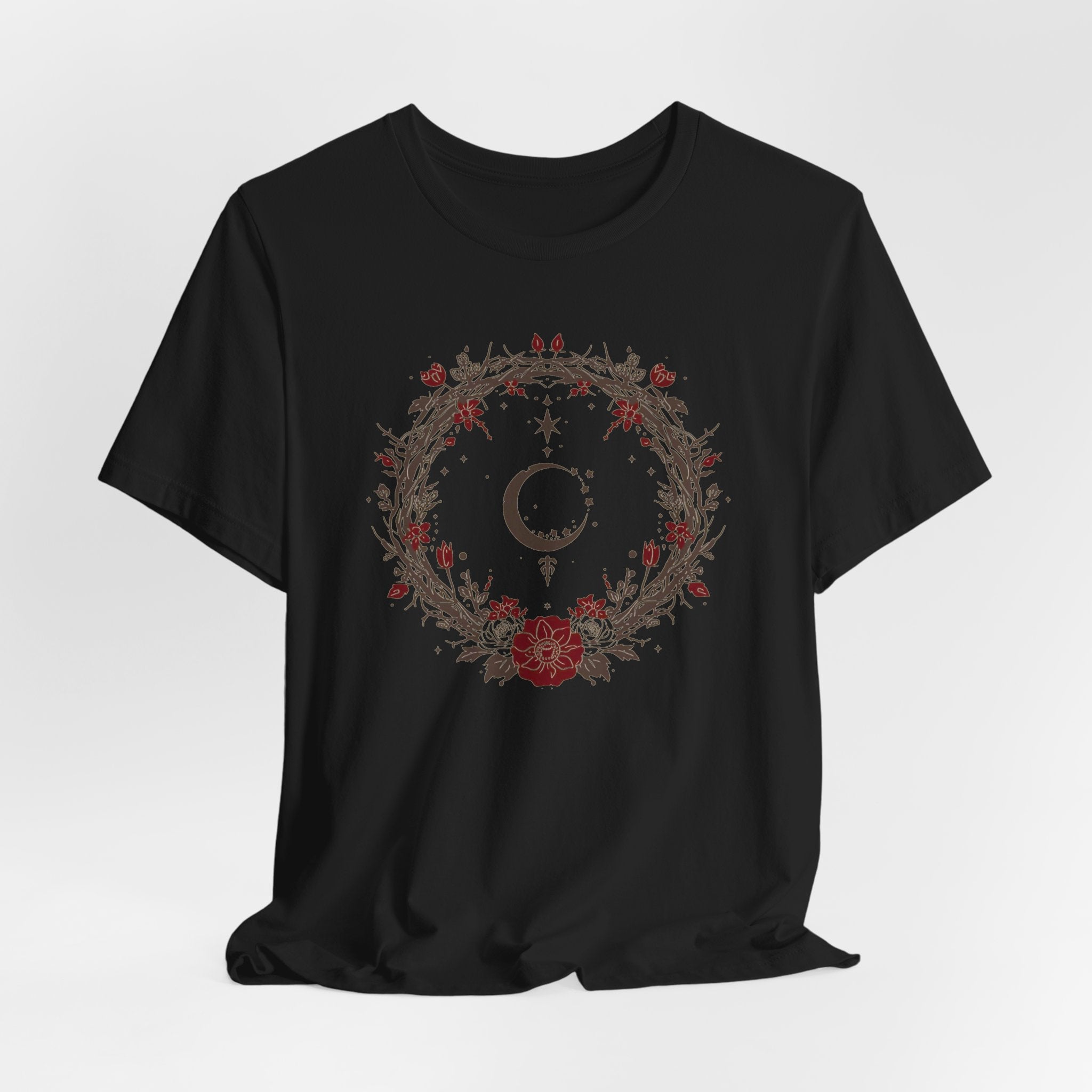 Gothic Celestial Wreath T-Shirt