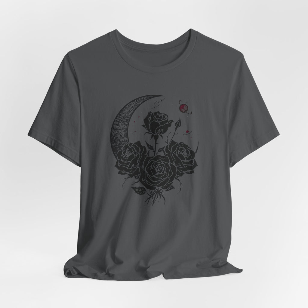 Crescent Moon and Roses T-Shirt