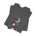 Boho Wildflower Moon Graphic T-Shirt