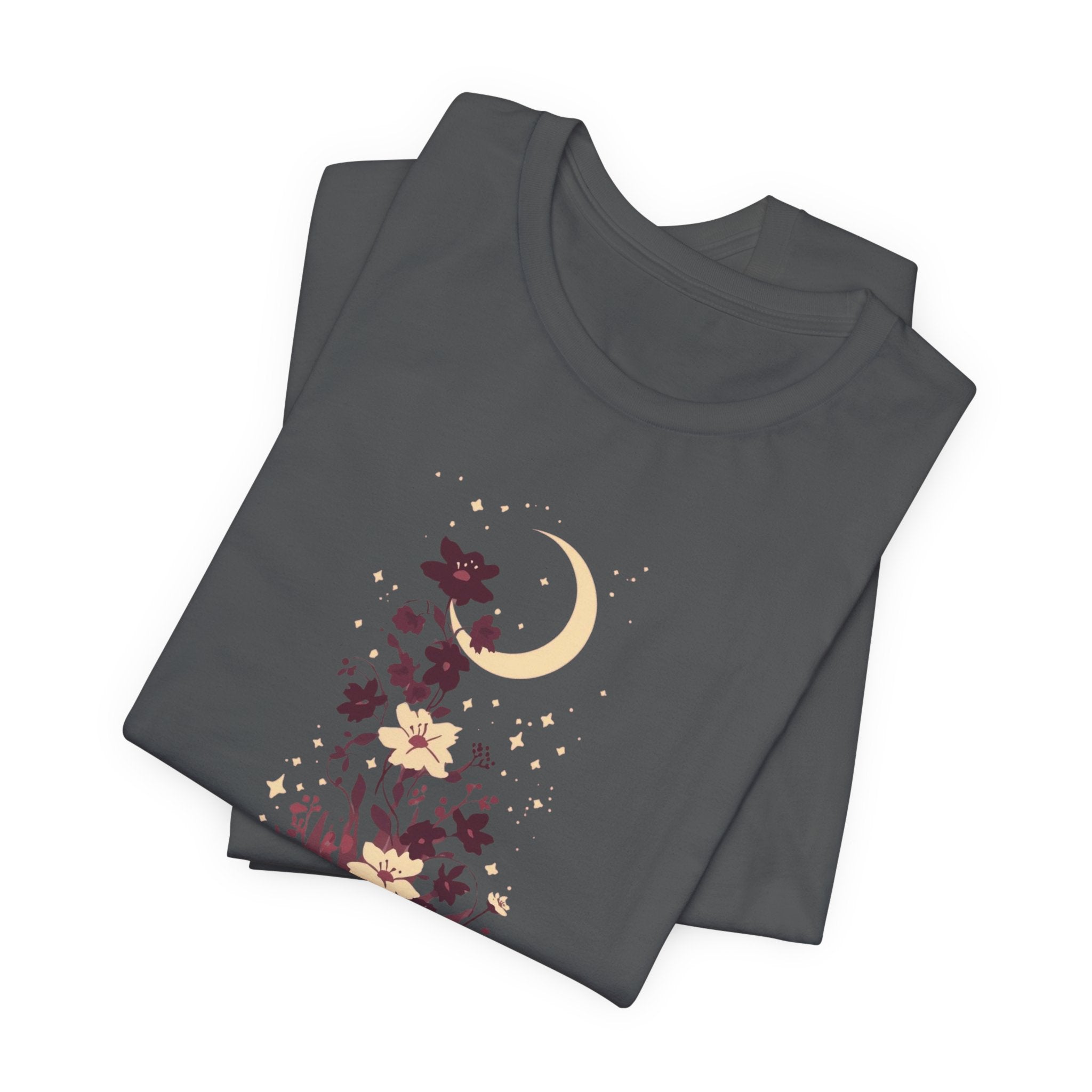 Boho Wildflower Moon Graphic T-Shirt