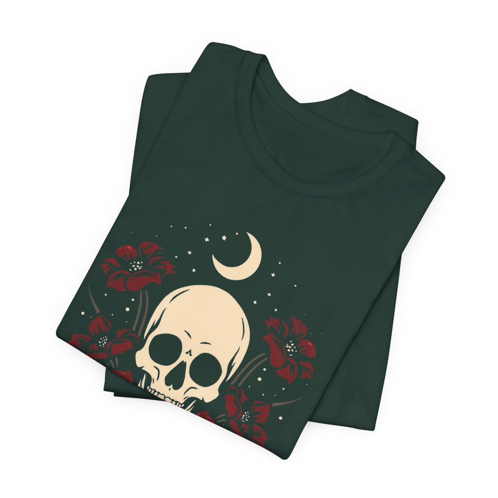 Celestial Skull and Roses T-Shirt