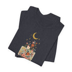 Blooming Suitcase Celestial Graphic T-Shirt