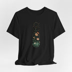 Celestial Crystal Garden Graphic T-Shirt