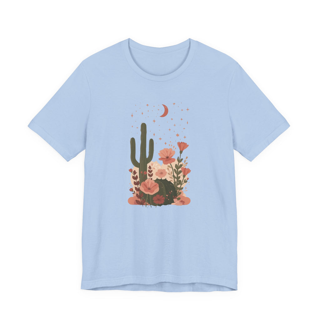 Celestial Floral Desert T-Shirt