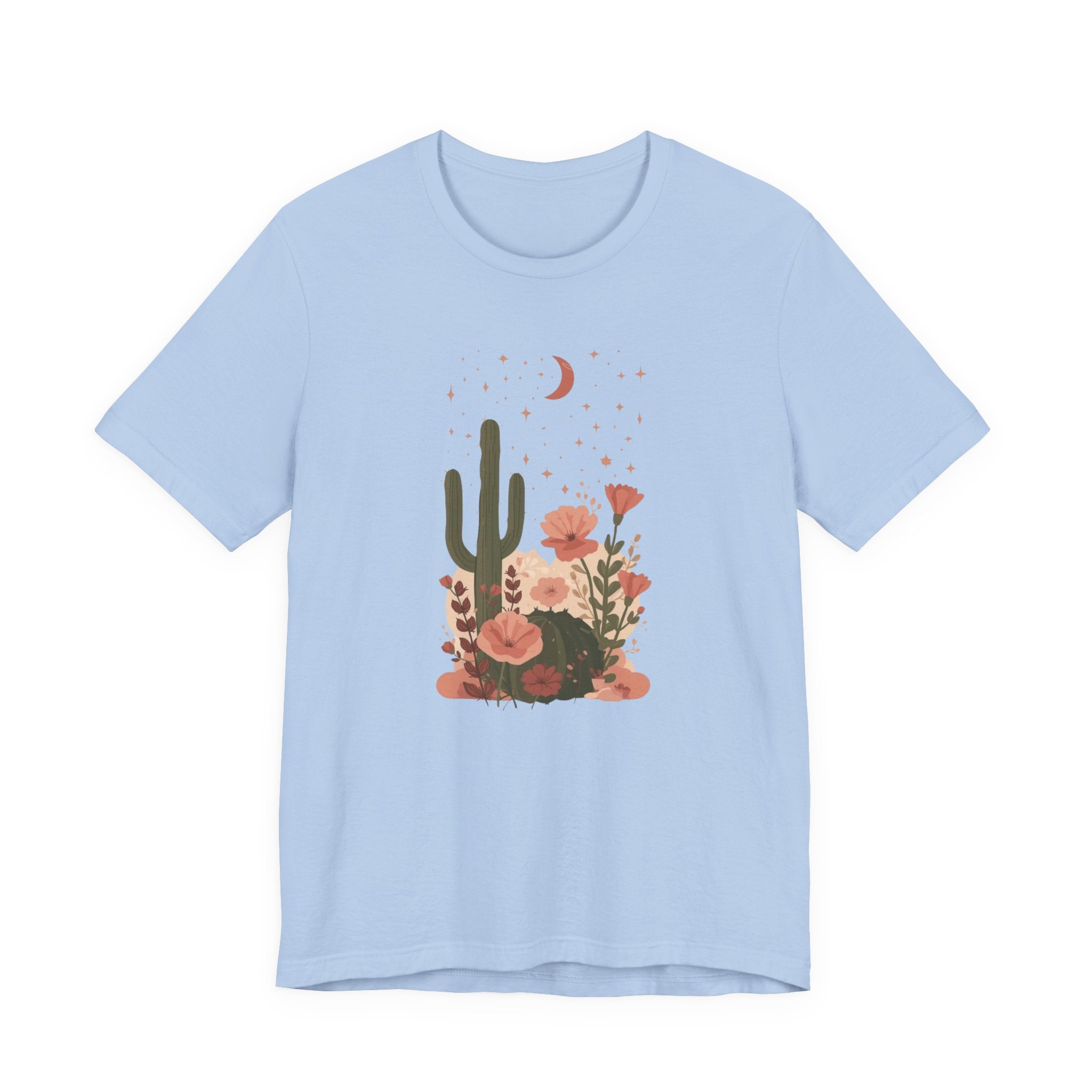 Celestial Floral Desert T-Shirt
