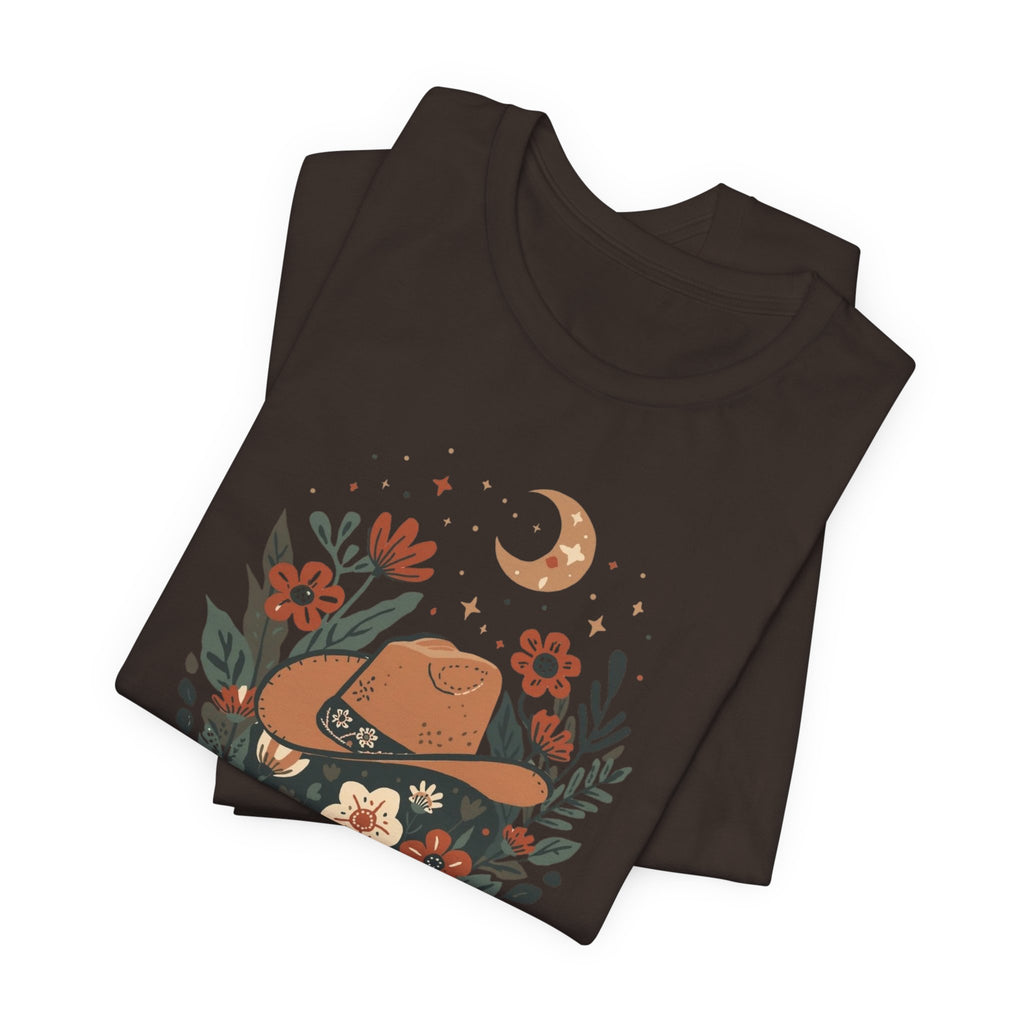 Celestial Cowgirl Floral T-Shirt