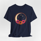 Tropical Crescent Moon T-Shirt