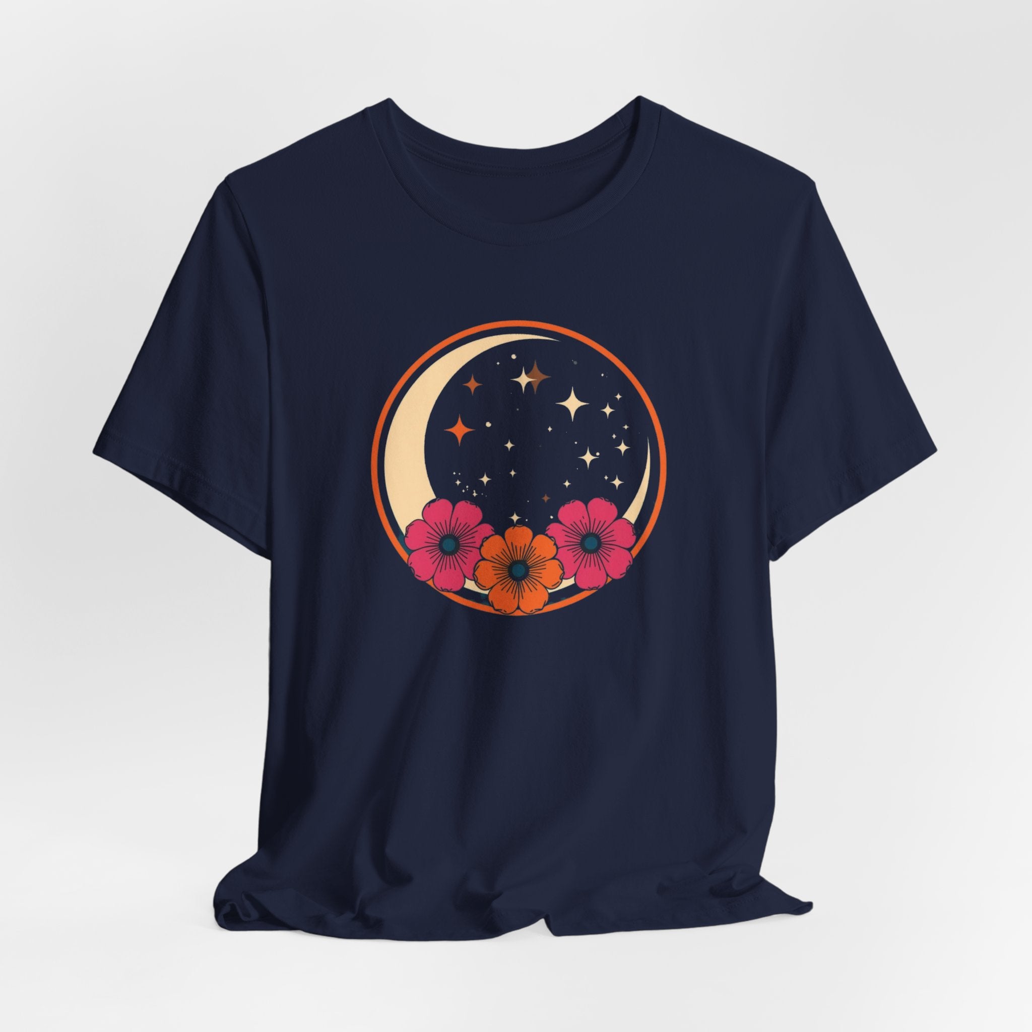 Tropical Crescent Moon T-Shirt
