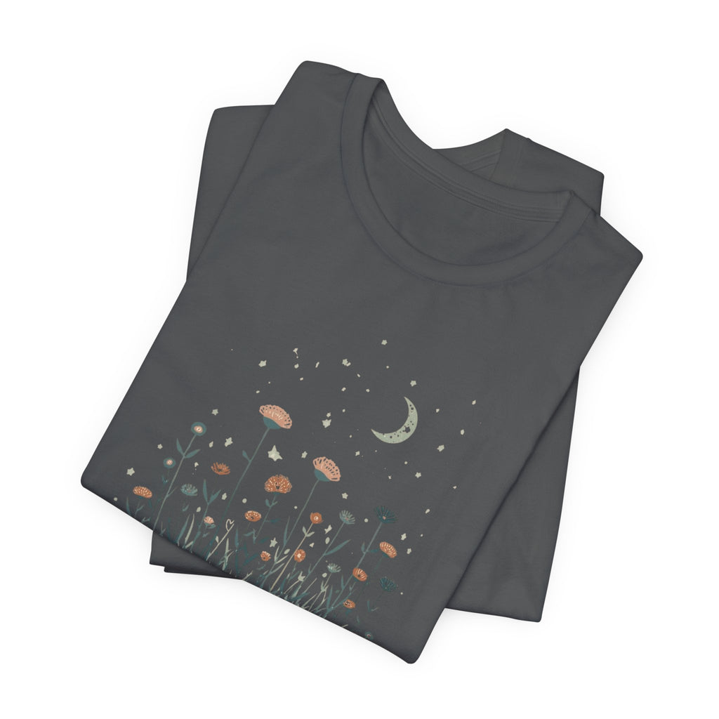 Moonlit Wildflower Meadow T-Shirt