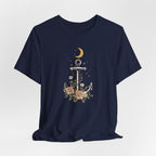 Celestial Blooming Anchor T-Shirt