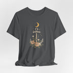 Celestial Blooming Anchor T-Shirt