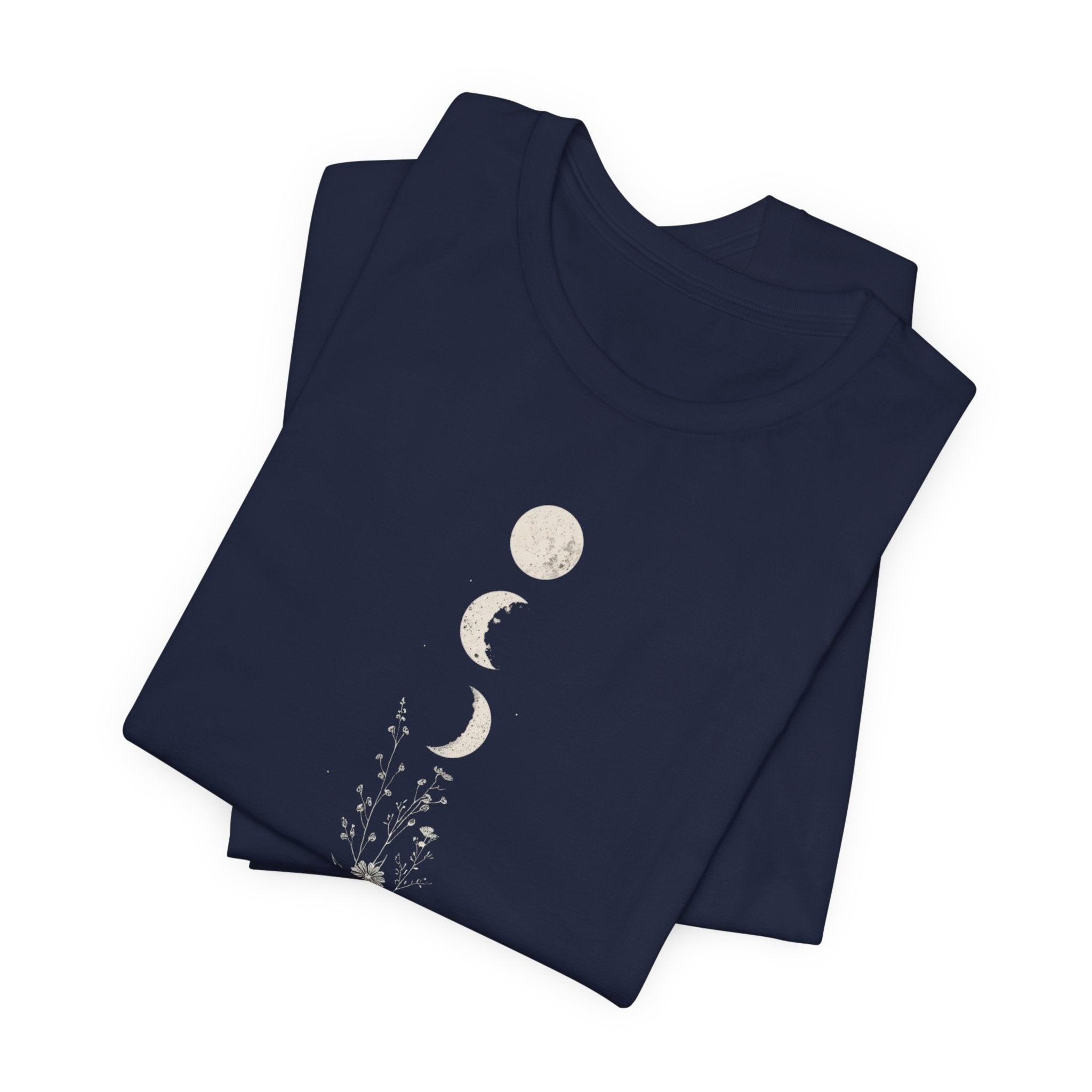 Floral Moon Phases T-Shirt