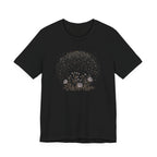 Starlit Rose Garden Celestial Graphic T-Shirt