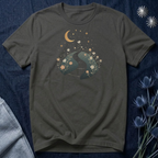 Moonlit Wildflower Path Graphic T-Shirt