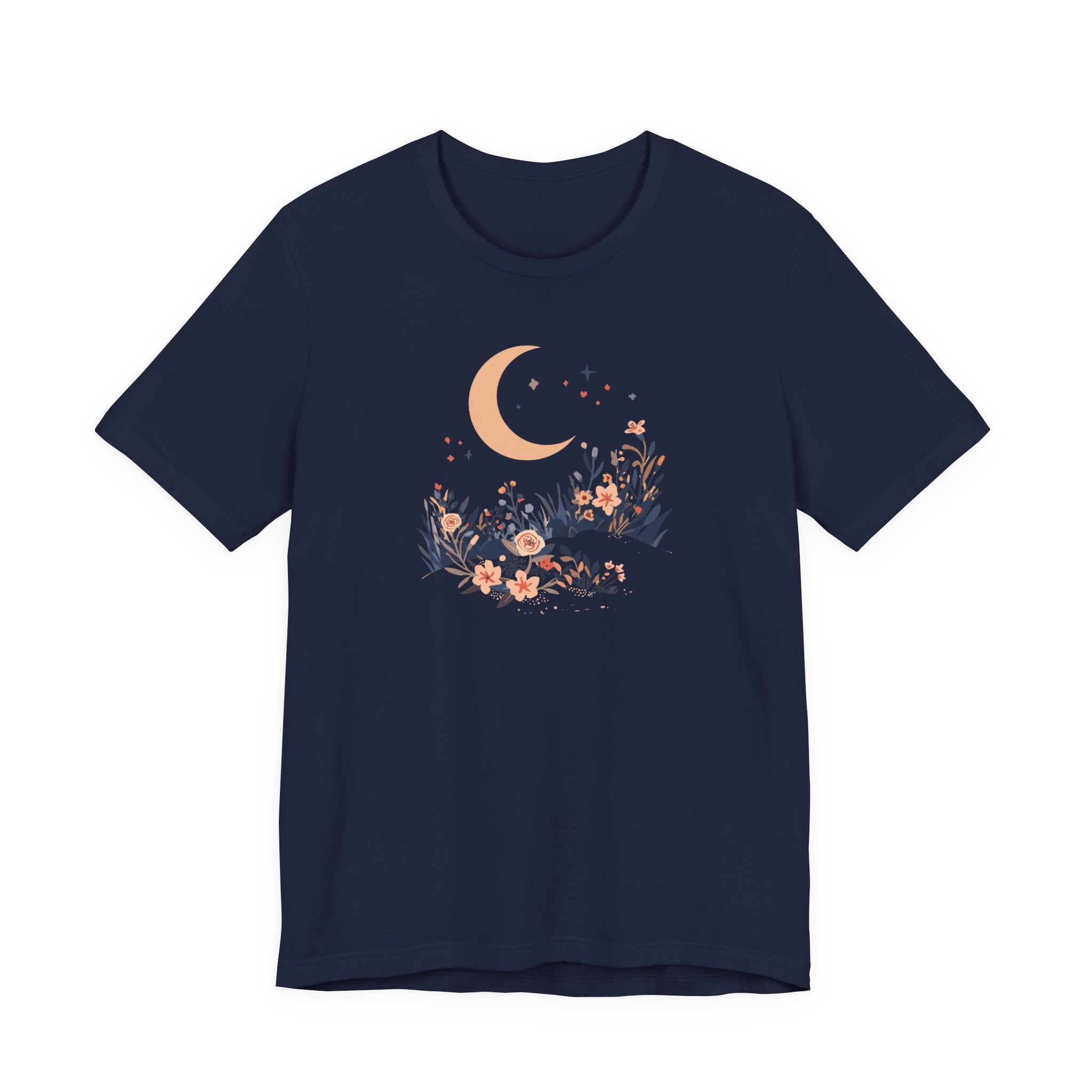 Moonlit Floral Sand Dunes T-Shirt