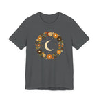 Retro Celestial Floral Wreath T-Shirt