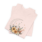 Celestial Sunflower Floral T-Shirt