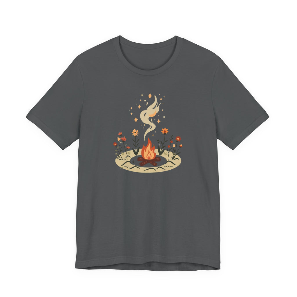 Campfire Under the Stars Graphic T-Shirt