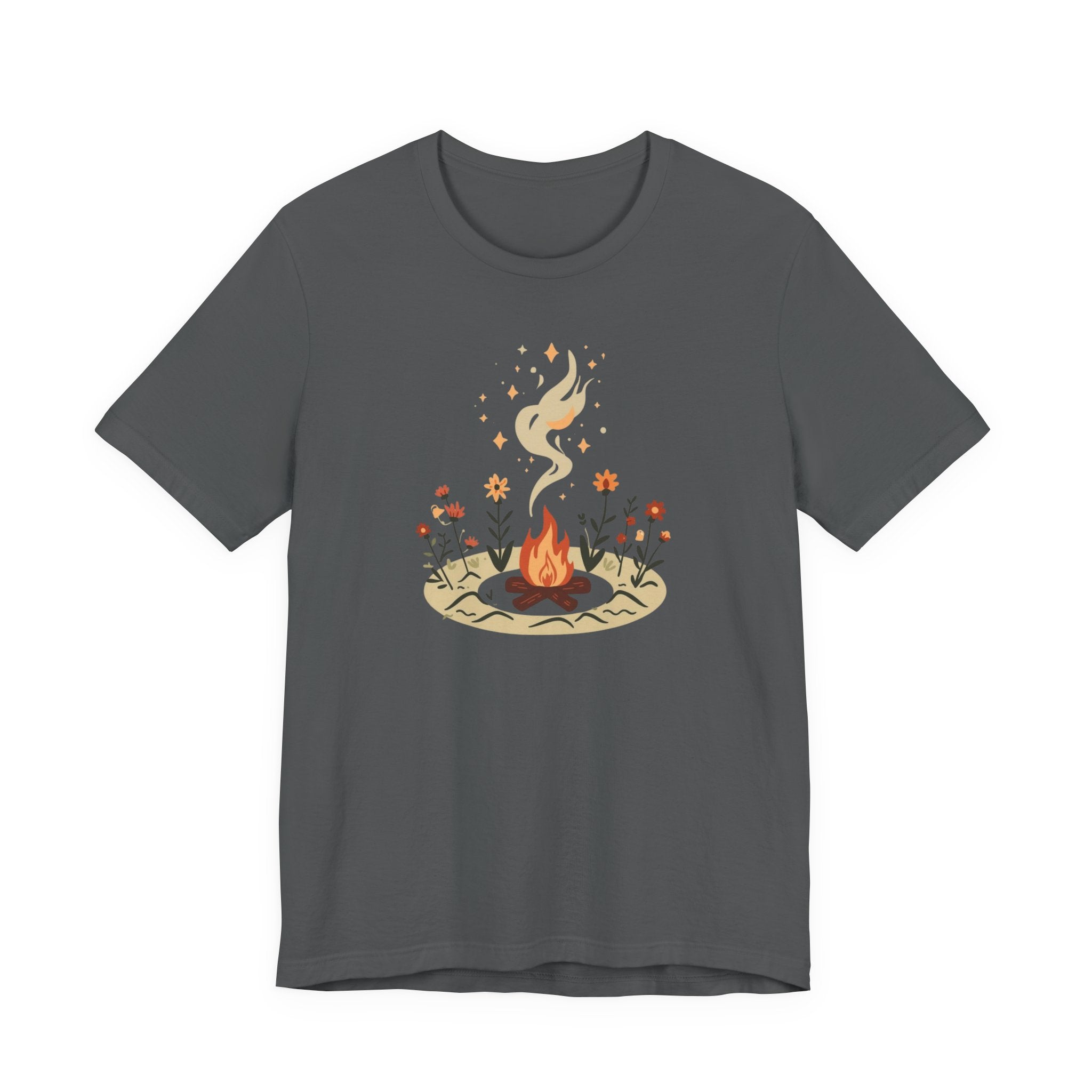 Campfire Under the Stars Graphic T-Shirt