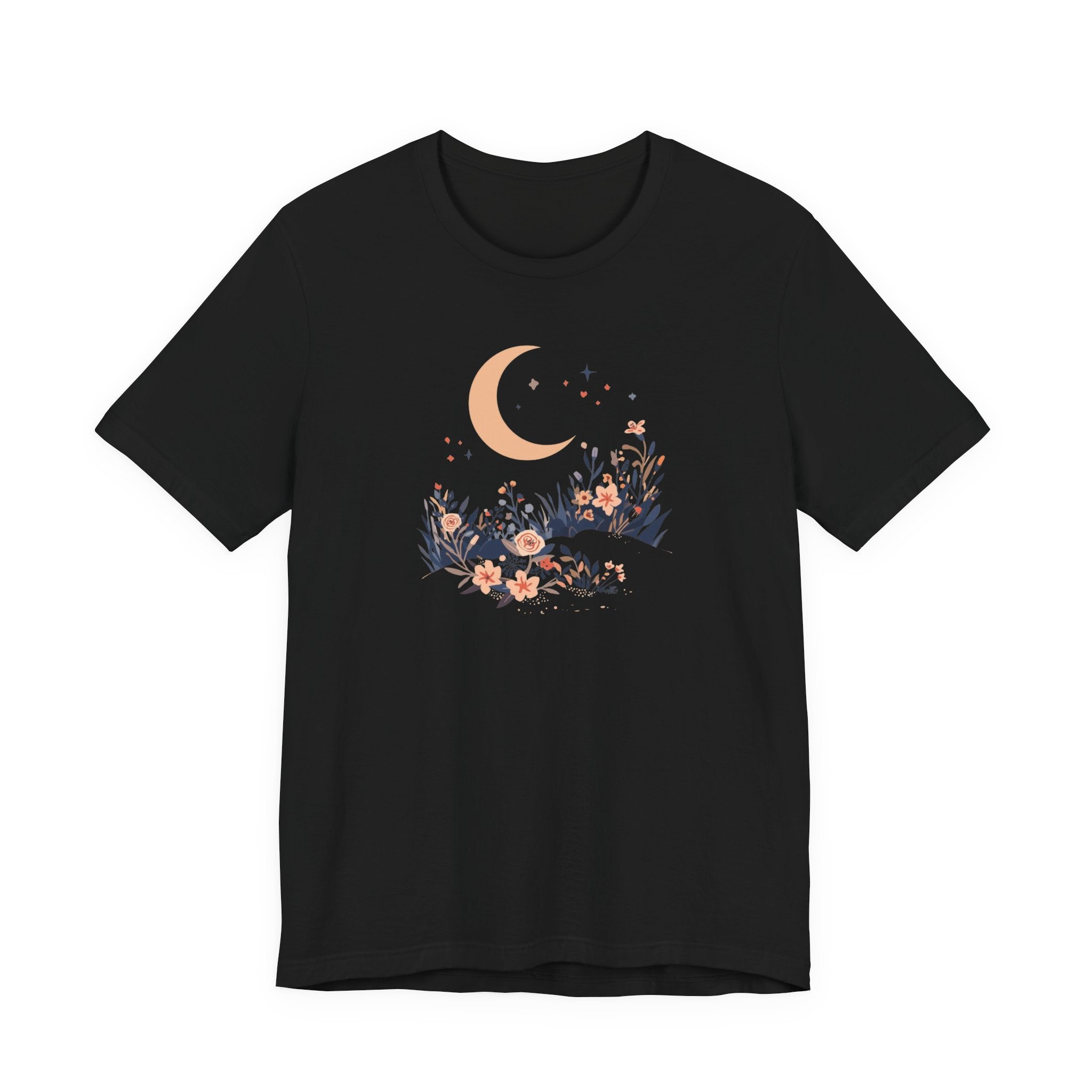 Moonlit Floral Sand Dunes T-Shirt