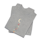 Wildflowers and Crescent Moon T-Shirt
