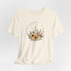 Celestial Sunflower Floral T-Shirt