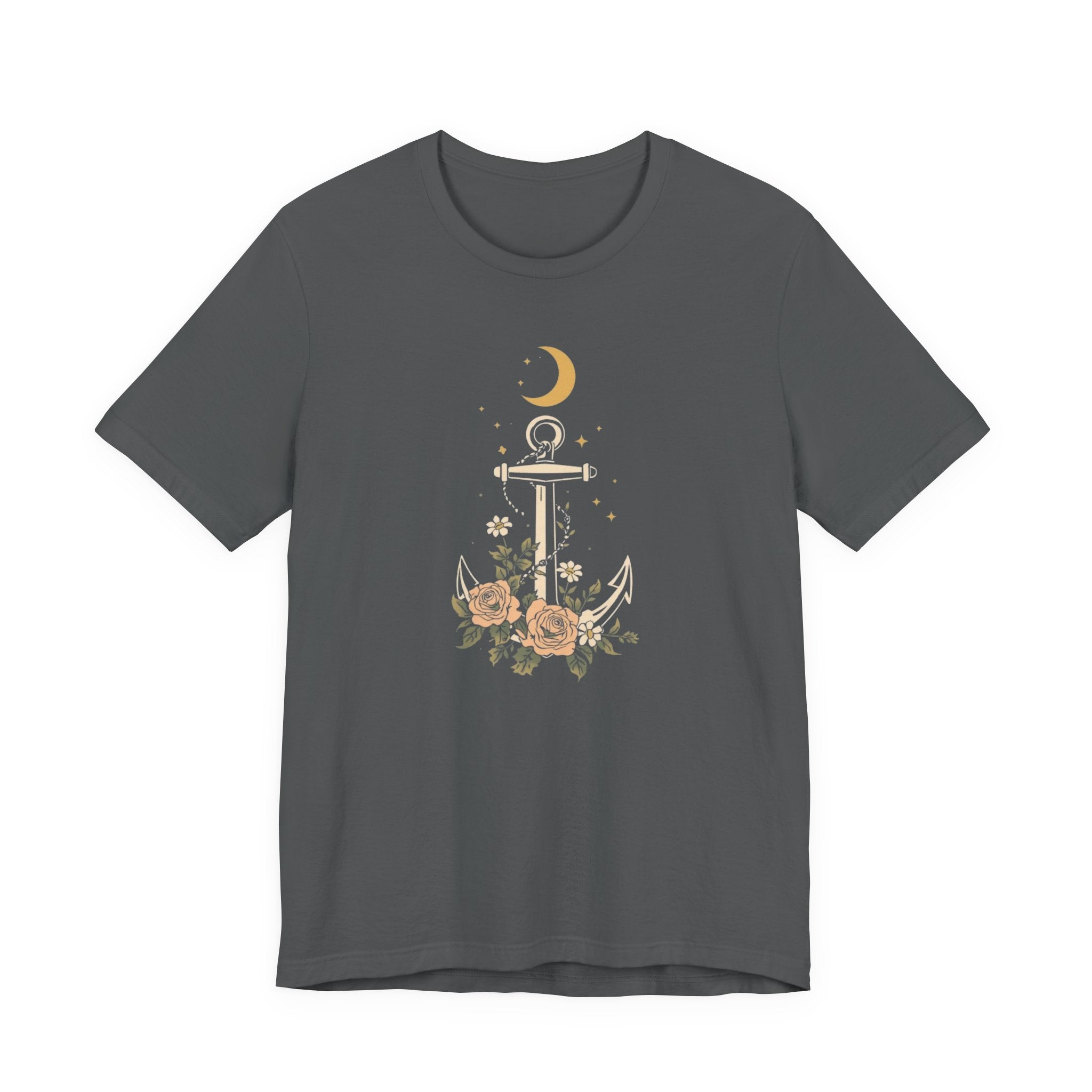 Celestial Blooming Anchor T-Shirt