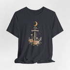 Celestial Blooming Anchor T-Shirt
