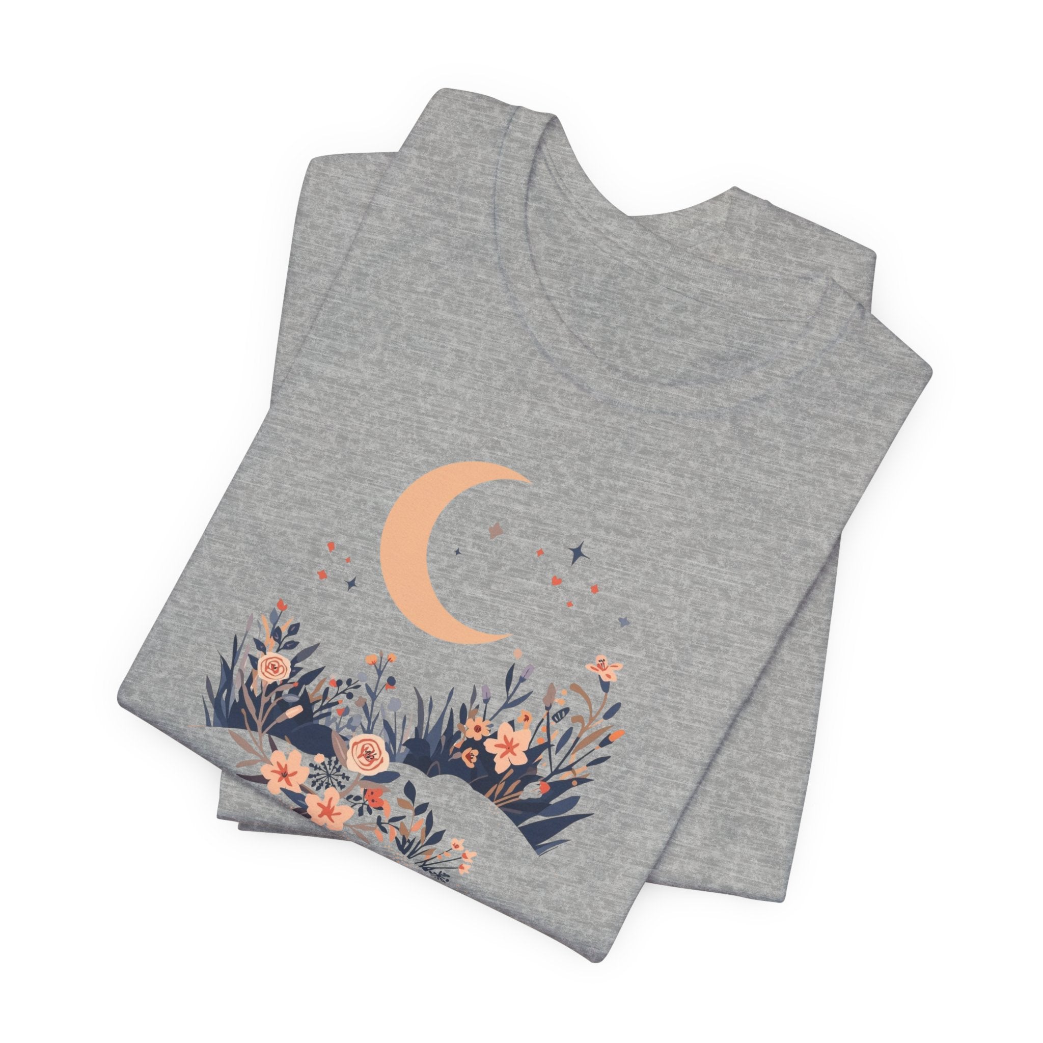 Moonlit Floral Sand Dunes T-Shirt