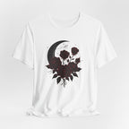 Gothic Moon and Roses T-Shirt
