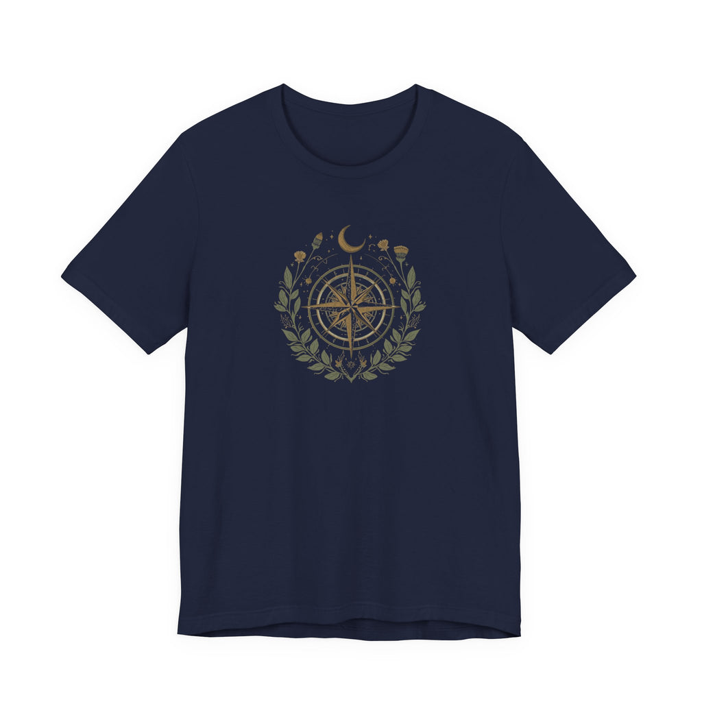 Celestial Wanderlust Compass T-Shirt
