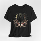 Celestial Blossom Graphic T-Shirt
