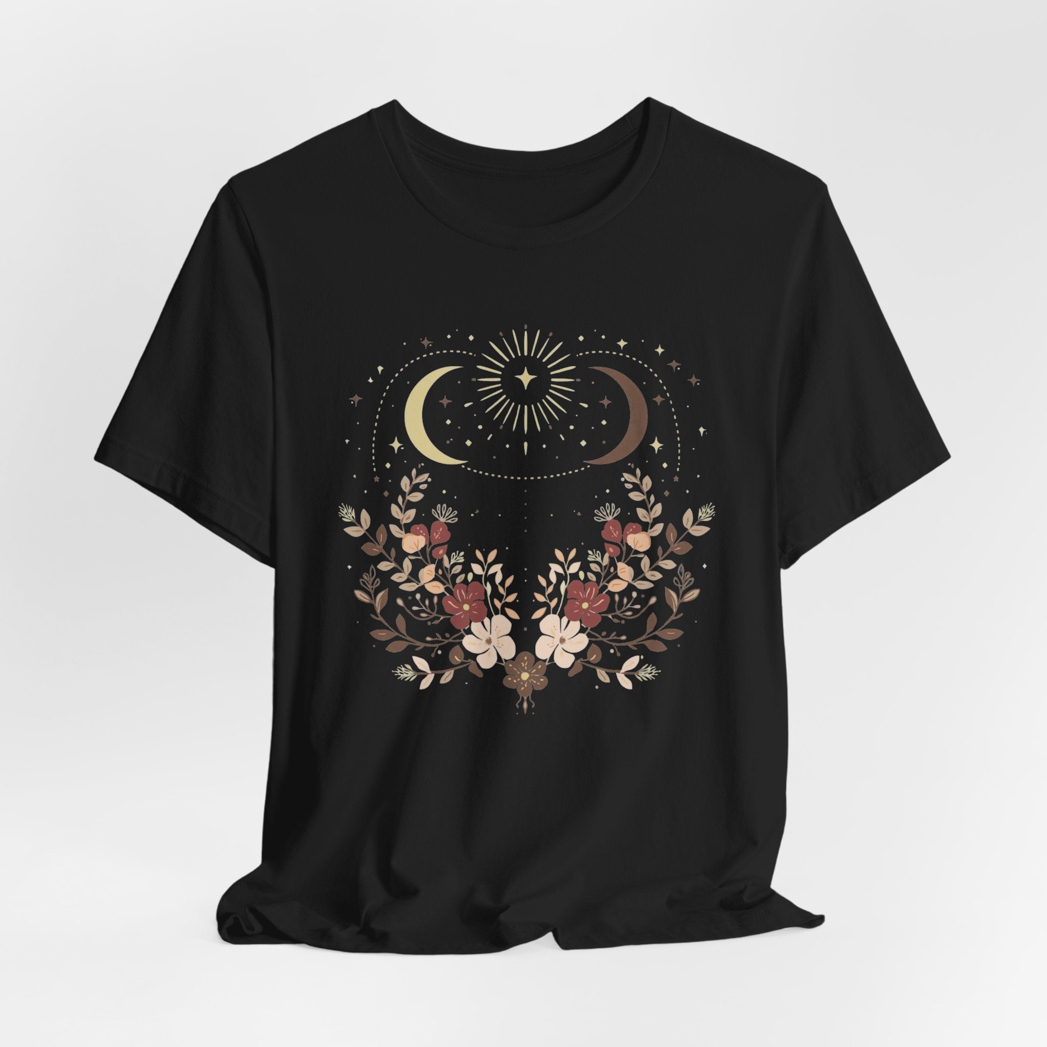 Celestial Blossom Graphic T-Shirt