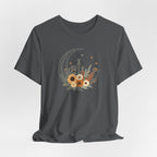 Celestial Sunflower Floral T-Shirt