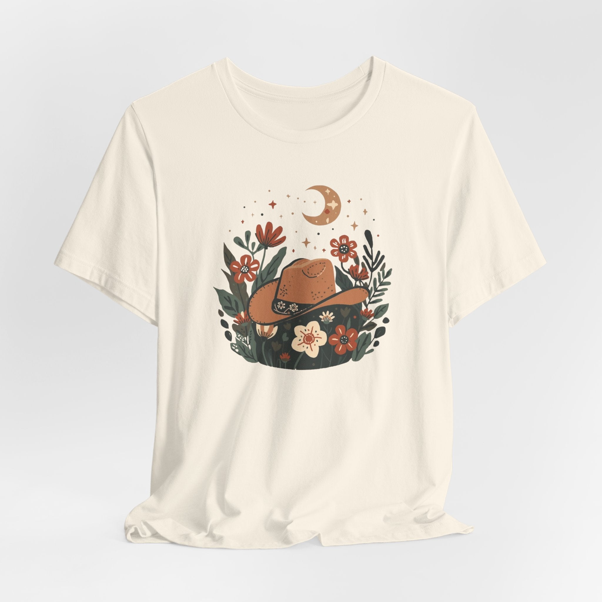 Celestial Cowgirl Floral T-Shirt