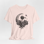 Crescent Moon and Roses T-Shirt