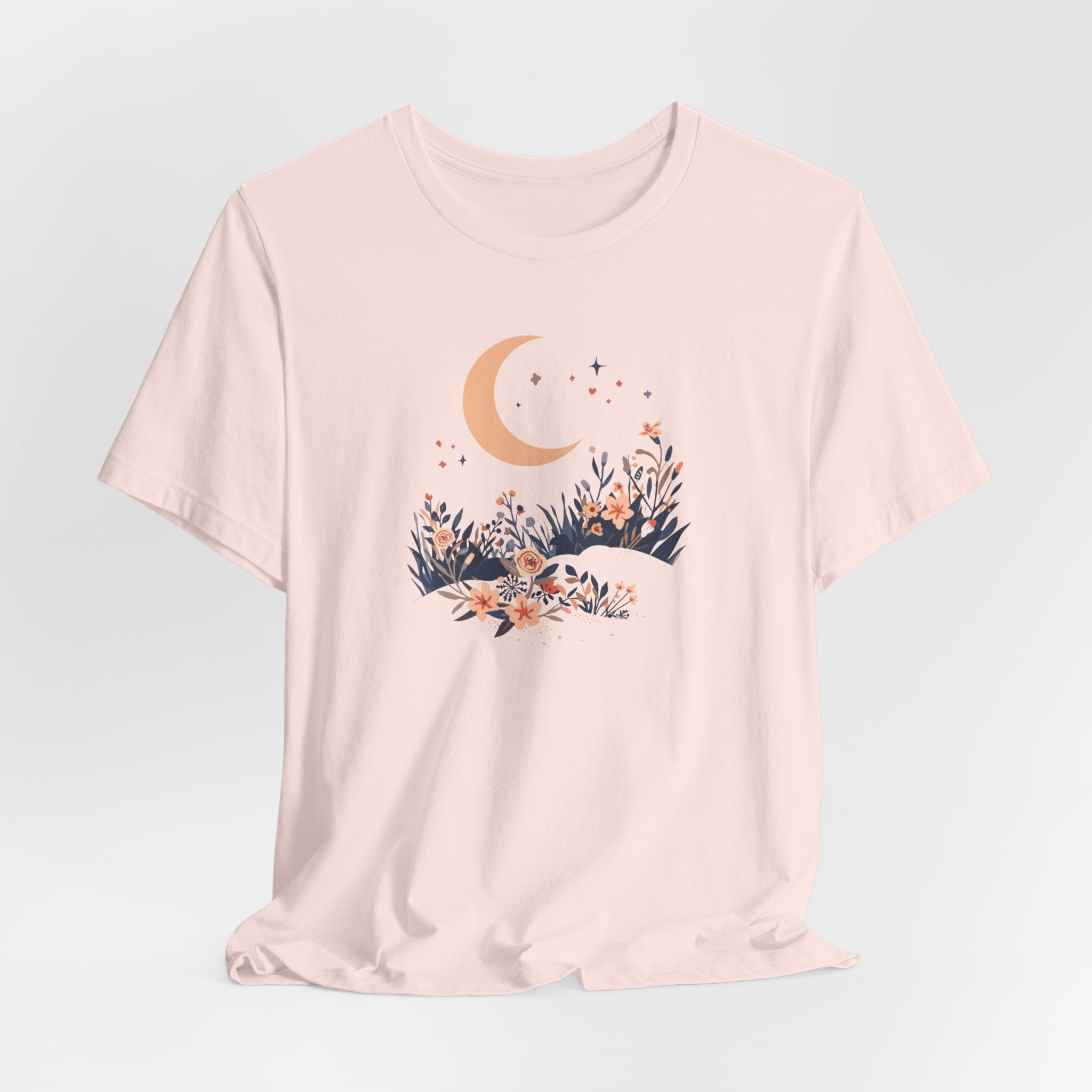 Moonlit Floral Sand Dunes T-Shirt
